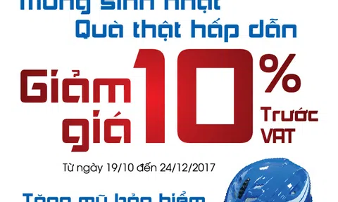 Eurowindow ưu đãi giảm giá lớn nhân dịp sinh nhật chi nhánh TPHCM