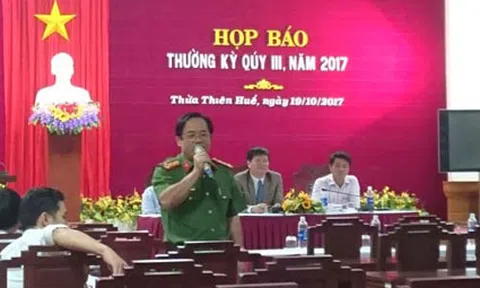 Công an TT-Huế lên tiếng sau kết luận của T.Ư về xử lý tham nhũng