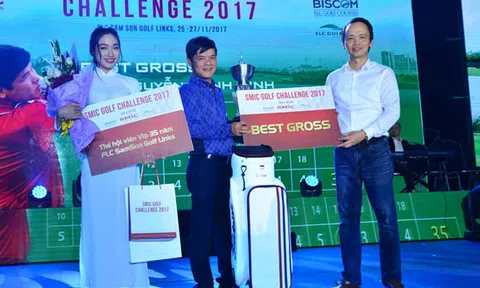 Giải SMIC Golf Challenge Tounamnet 2017 đã tìm được nhà vô địch