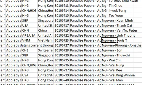 Hơn 200 đại gia Việt có tên trong Hồ sơ Paradise về rửa tiền, trốn thuế