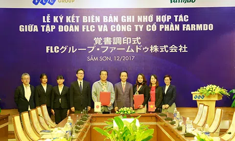 FLC - Farmdo bắt tay làm nông nghiệp và duyên cầu nối từ vị Đại sứ