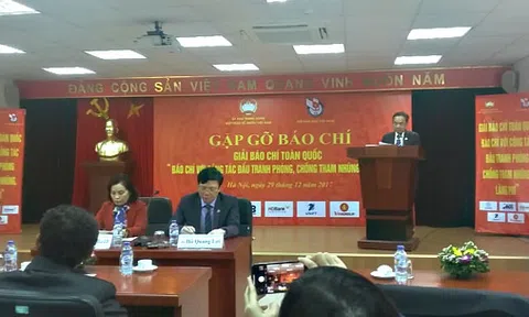32 tác phẩm đạt giải Báo chí với công tác phòng chống tham nhũng, lãng phí