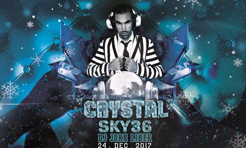 DJ Jorn Liber khuấy động tiệc Giáng sinh pha lê tại sky bar cao nhất Đà Nẵng