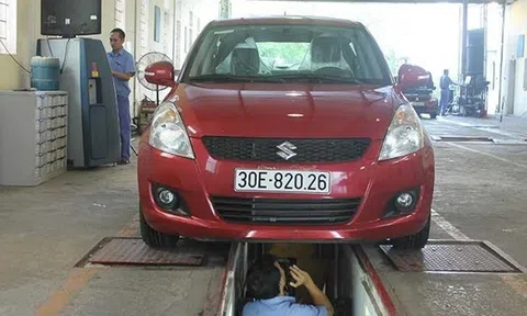 Tuýt còi việc dừng đăng kiểm do chưa nộp 'phạt nguội'