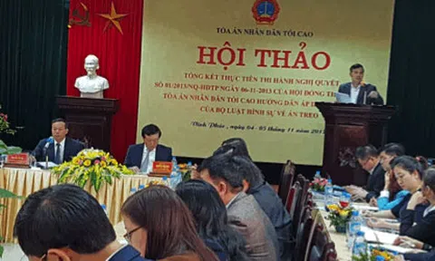 Chế định án treo: Quan trọng là bảo đảm nguyên tắc công bằng và chặn tiêu cực khi áp dụng