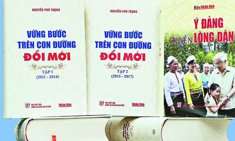 Ra mắt bộ sách của Tổng Bí thư Nguyễn Phú Trọng