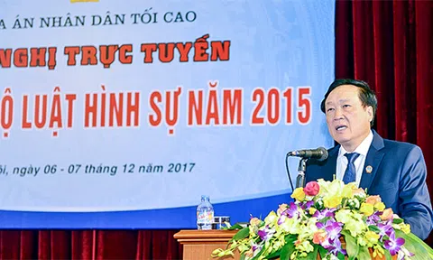 TANDTC tổ chức Hội nghị tập huấn BLHS năm 2015