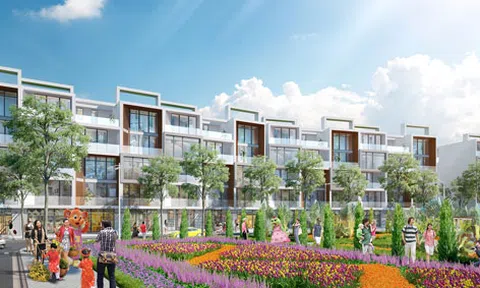 Nhà phố thương mại “âm thầm” hút khách cuối năm