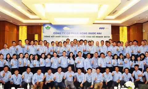 Doanh thu 1.750 tỷ đồng, Nông dược HAI vượt kế hoạch năm 2017