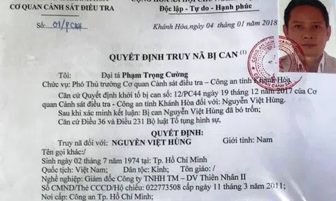 Truy nã giám đốc lừa đảo ở dự án Ocean View Nha Trang