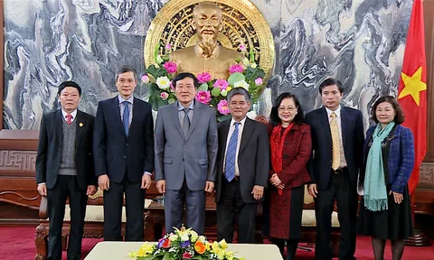 Chánh án TANDTC tiếp Đoàn Hội Luật quốc tế Việt Nam