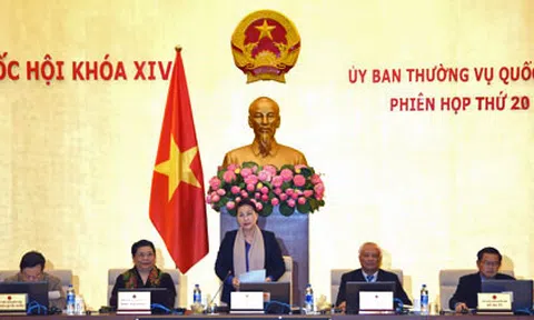 Khai mạc Phiên họp thứ 20 của Ủy ban Thường vụ Quốc hội