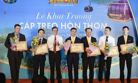 Cáp treo Hòn Thơm – sức hút mới cho du lịch Nam Phú Quốc