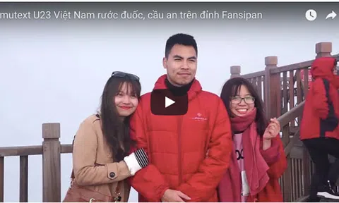 Tiến Dũng và những khoảnh khắc ấn tượng khi thượng cờ tại Fanipan
