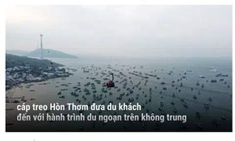 Trải nghiệm cáp treo Hòn Thơm đúng ngày 30 Tết Mậu Tuất