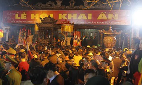 Trang trọng Lễ khai ấn đền Trần ( Nam Định) 2018