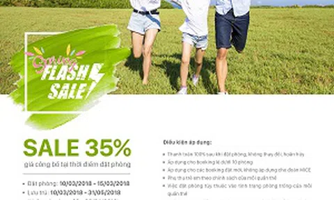 Du xuân nghỉ dưỡng 5 sao đầy hứng khởi đầu năm 2018, tiết kiệm 1/3 chi phí