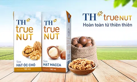 Sản phẩm mới của Tập toàn TH  mang tên TH True Nut- Sự kết hợp hoàn hảo