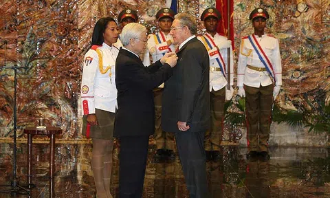 Việt Nam-Cuba ra tuyên bố chung