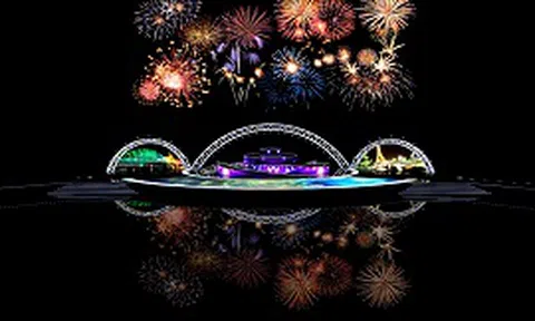 Sân khấu pháo hoa Đà Nẵng 2018 tạo bất ngờ với những “biểu tượng lạ”