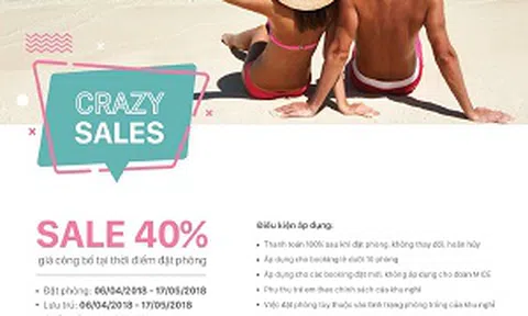 Ưu đãi crazy sales cho kỳ nghỉ sôi động tại "thiên đường nghỉ dưỡng 4 mùa" FLC Sầm Sơn