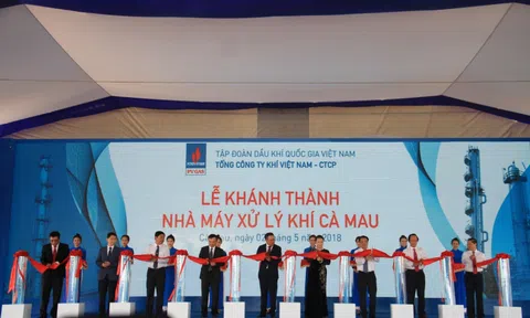 Khánh thành Nhà máy Xử lý Khí Cà Mau