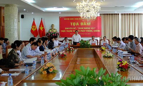 Ban Nội chính Trung ương: Tọa đàm "Tham nhũng vặt" - Thực trạng và giải pháp phòng, chống