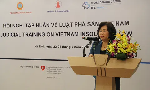 Hội nghị tập huấn về Luật Phá sản Việt Nam dành cho các Thẩm phán