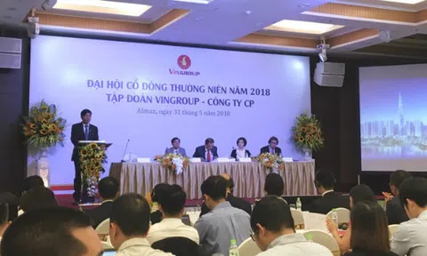 ĐHĐCĐ Vingroup: Sẽ phát hành cổ phần ưu đãi trong năm 2018, dự kiến thu về 20 nghìn tỷ đồng