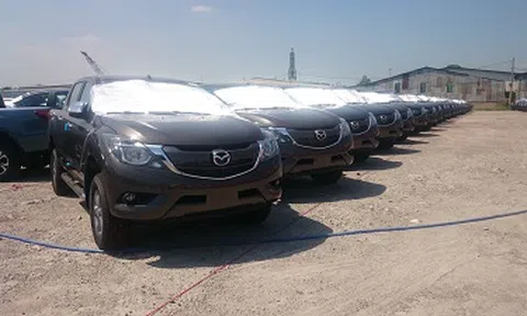 Lô xe nhập khẩu Mazda BT-50 mới đã về kho Thaco?