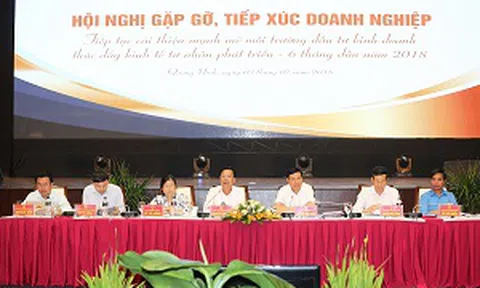 Nhiều vướng mắc được tháo gỡ trong Hội nghị gặp gỡ tiếp xúc doanh nghiệp 6 tháng đầu năm tại Quảng Ninh