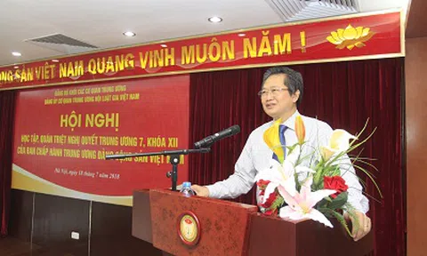 Hội Luật gia Việt Nam học tập quán triệt Nghị quyết Trung ương 7 khóa XII