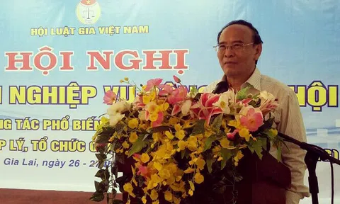 Hội Luật gia Việt Nam:  Hội nghị tập huấn công tác phổ biến, giáo dục pháp luật cho các tỉnh, thành hội khu vực duyên hải miền Trung và Tây Nguyên tại Gia Lai