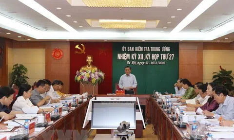 Ủy ban Kiểm tra các cấp kiểm tra 219 tổ chức đảng và 734 đảng viên có dấu hiệu vi phạm