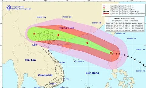 Công điện của Thủ tướng Chính phủ: Ứng phó khẩn cấp bão số 6 và mưa lũ