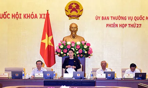 Khai mạc Phiên họp thứ 27: UBTVQH cho ý kiến về dự án Luật Phòng, chống tham nhũng
