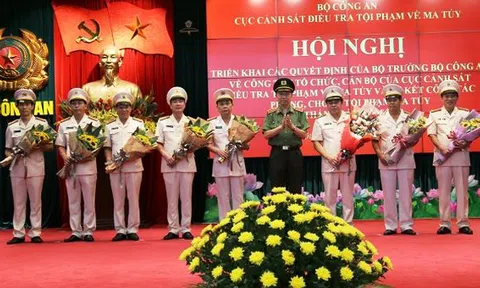 Thiếu tướng Phạm Văn Các làm Cục trưởng CSĐT tội phạm về ma túy