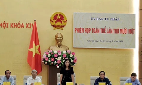 Thường trực Ủy ban Tư pháp: Tiếp tục nâng cao chất lượng xét xử, chống oan sai