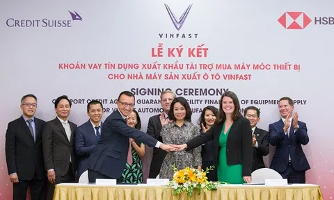 VinFast được bảo lãnh khoản vay 950 triệu USD nhập khẩu thiết bị