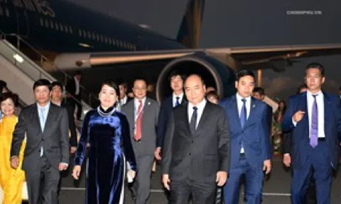 Thủ tướng Nguyễn Xuân Phúc đã đến Tokyo, Nhật Bản