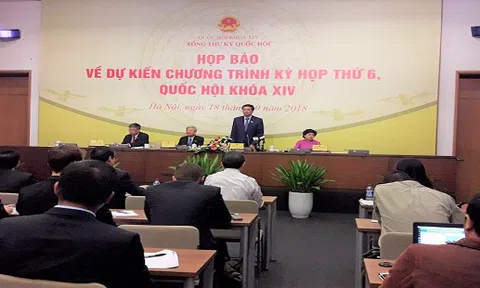 Kỳ họp thứ 6, Quốc hội khóa XIV: Sẽ có nhiều phiên họp được truyền hình trực tiếp