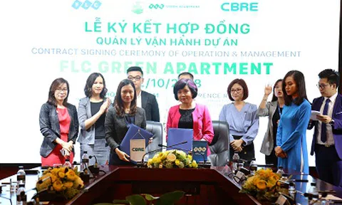 CBRE trở thành đơn vị quản lý vận hành dự án FLC Green Apartment