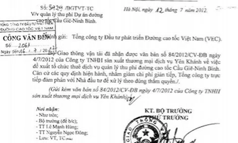 Bà chủ 8X Vũ Thị Hoan thâu tóm quyền thu phí cao tốc Cầu Giẽ - Ninh Bình như thế nào?