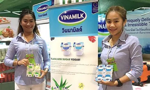 Các sản phẩm sữa của Vinamilk được người tiêu dùng Trung Quốc rất ưa chuộng tại hội chợ nhập khẩu Quốc Tế Trung Quốc lần thứ nhất (Ciie 2018) tại Thượng Hải.