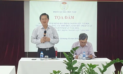 Tọa đàm về xã hội hóa công tác phổ biến, giáo dục pháp luật và trợ giúp pháp lý.