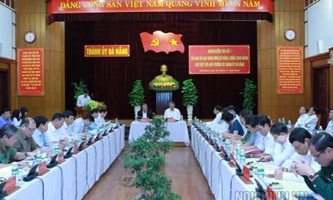 Công bố Quyết định kiểm tra của Ban Chỉ đạo Trung ương về phòng, chống tham nhũng tại Đà Nẵng