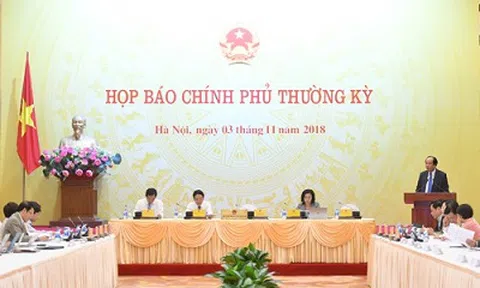 Nội dung họp báo Chính phủ thường kỳ tháng 10