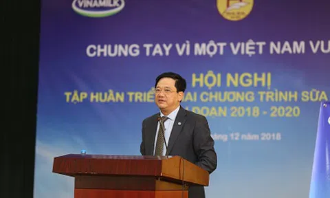 Hà Nội thực hiện tập huấn triển khai chương trình sữa học đường cho gần 10.000 đại biểu trên 30 quận, huyện
