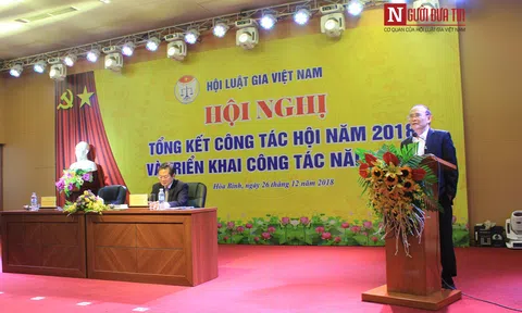 Hội Luật gia Việt Nam tổng kết công tác hội và phong trào thi đua năm 2018, triển khai công tác năm 2019