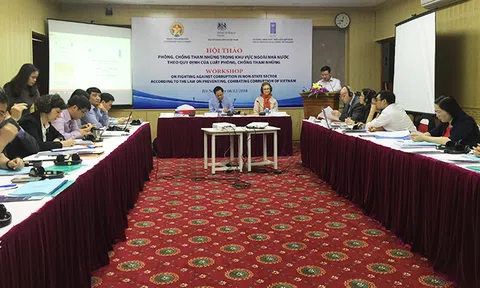 Hội thảo "Phòng, chống tham nhũng trong khu vực ngoài nhà nước"